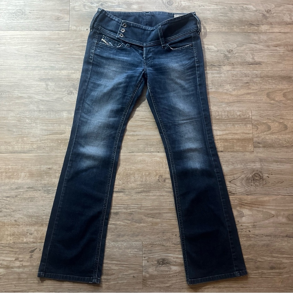 Diesel Cherock Vintage Y2K Low Rise Denim Jeans Size 28x30 Regular Slim Boocut